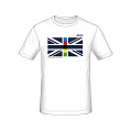 White Kid Union Jack Santini T-Shirt 