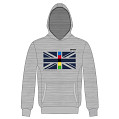 Mel Grey Union Jack Santini Hoodie 